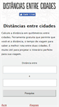 Mobile Screenshot of distanciasentrecidades.com